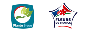 logo plante Bleue et logo Fleurs de France